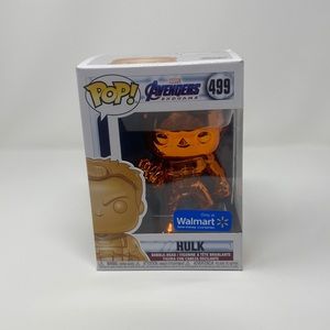 Avengers Orange Chrome Hulk Funko 499